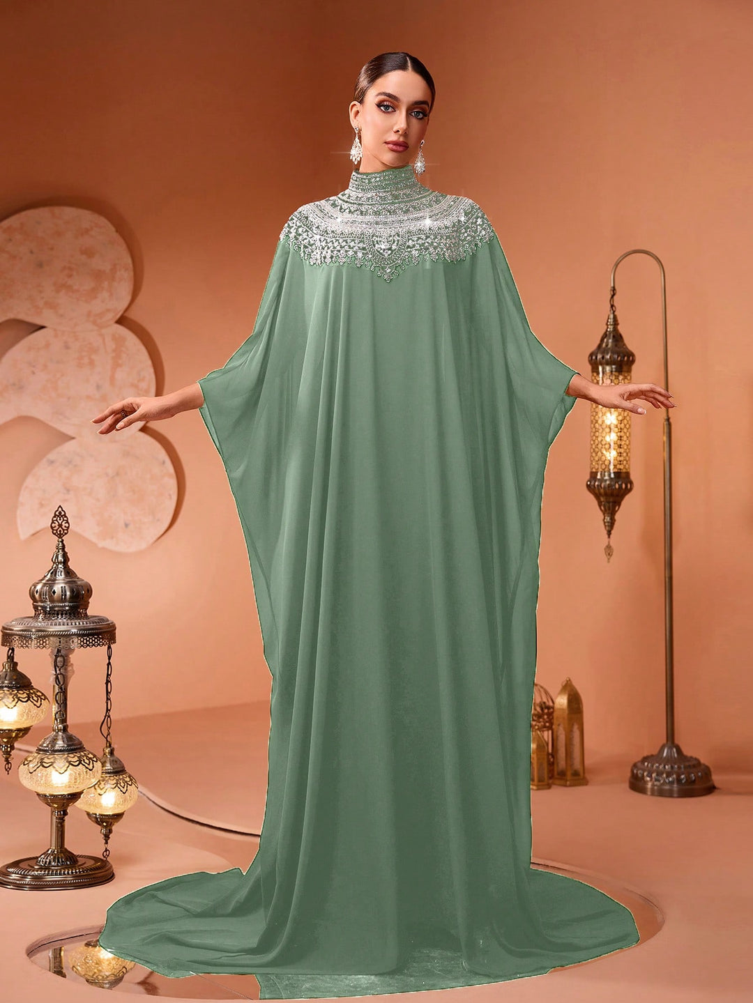 Rochie SHEIN, verde