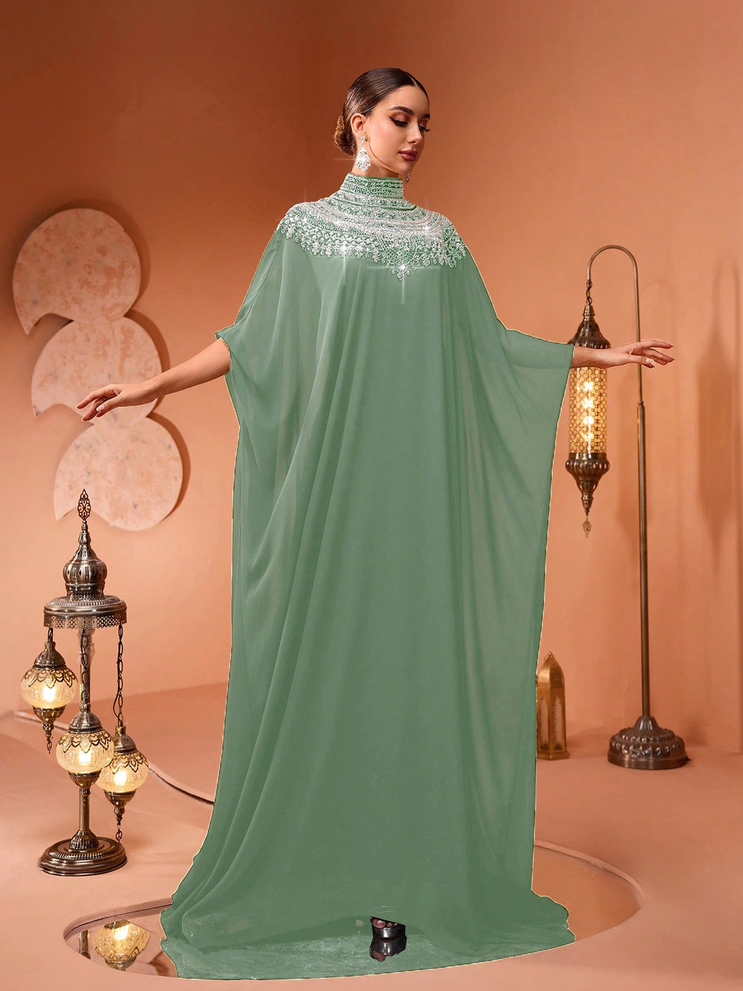 Rochie SHEIN, verde