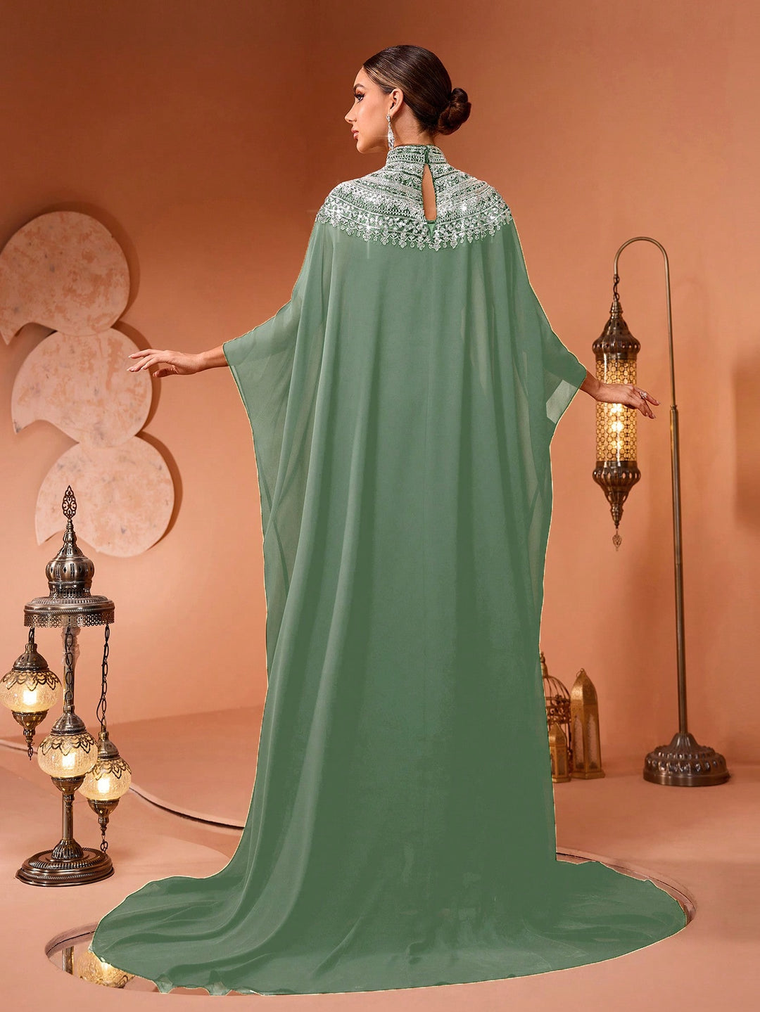 Rochie SHEIN, verde