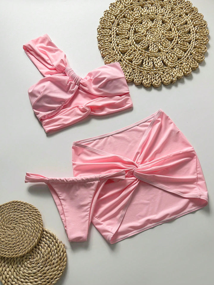 SHEIN bikini szett, rózsaszín