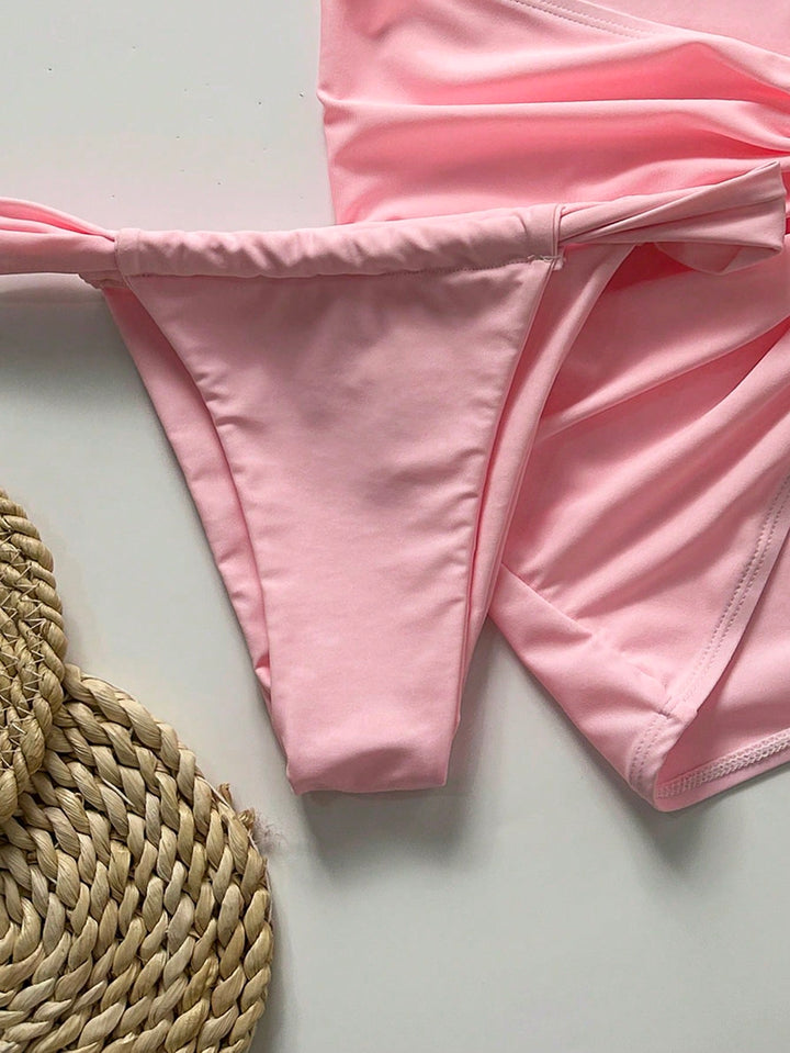 Set bikini SHEIN, roz