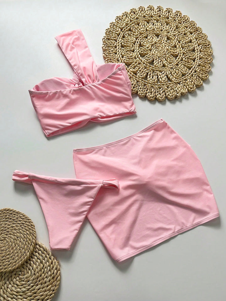 SHEIN bikini szett, rózsaszín