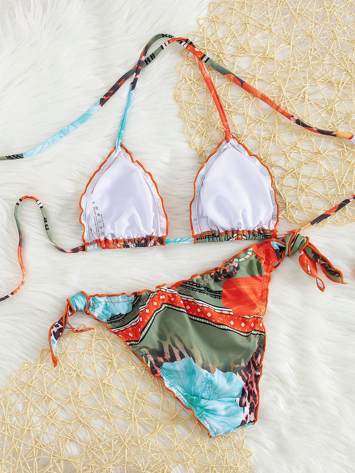 Set bikini Shein, Mix Culori