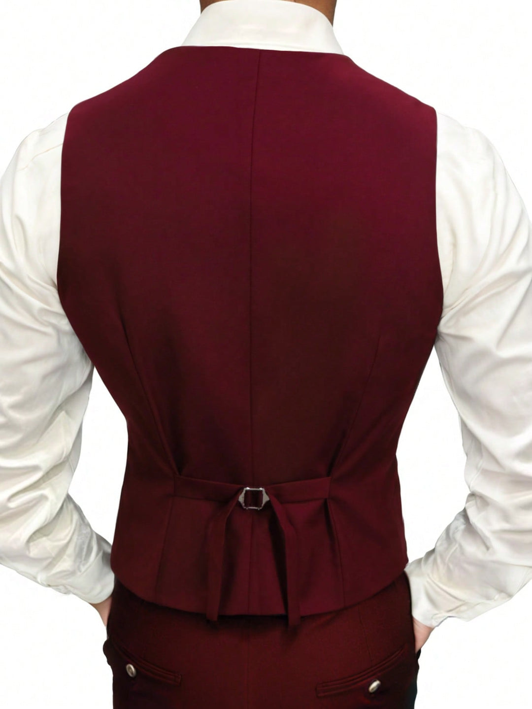 Costum SHEIN, vișiniu