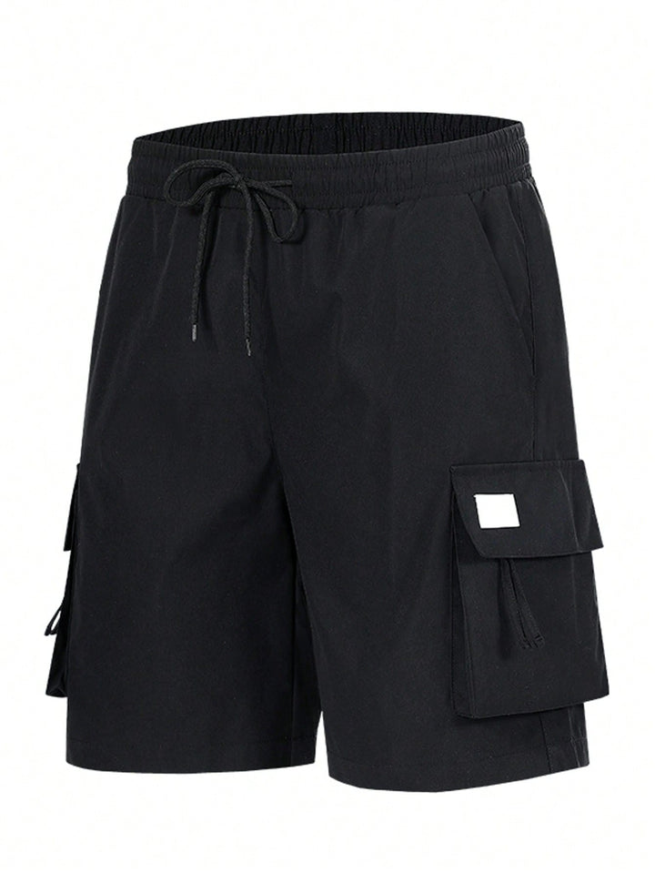 Pantaloni scurți SHEIN, negru