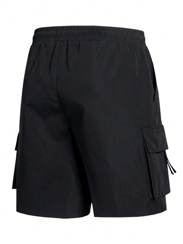 Pantaloni scurți SHEIN, negru