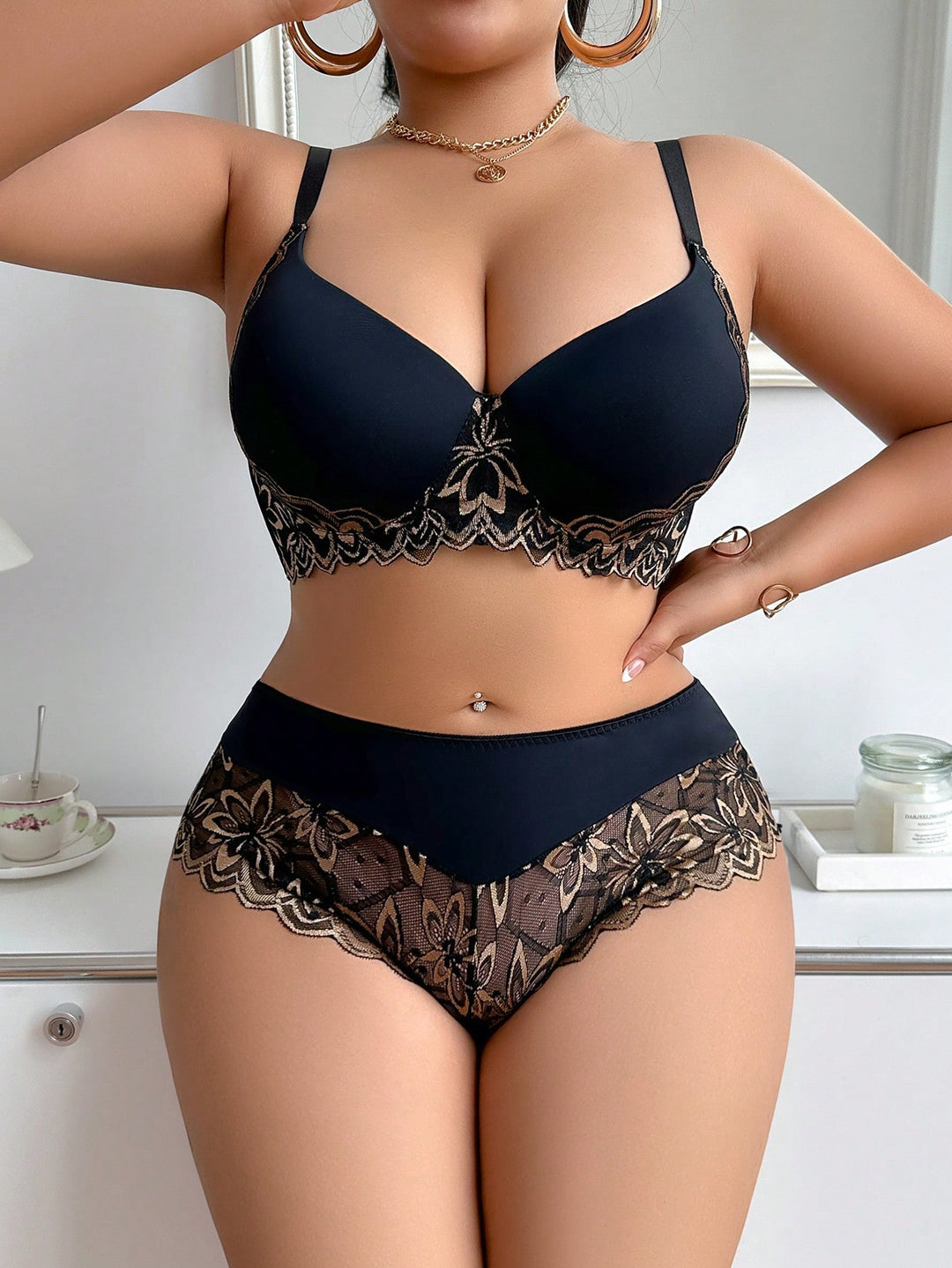 Set sutien și chilot SHEIN