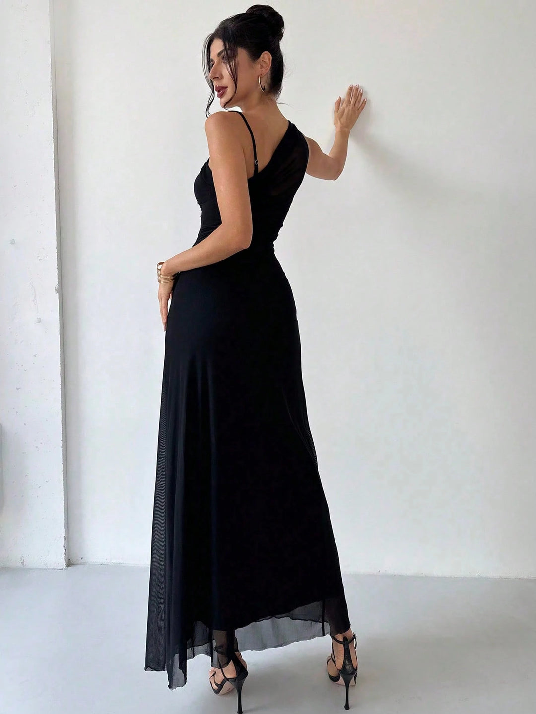 Rochie maxi SHEIN, negru
