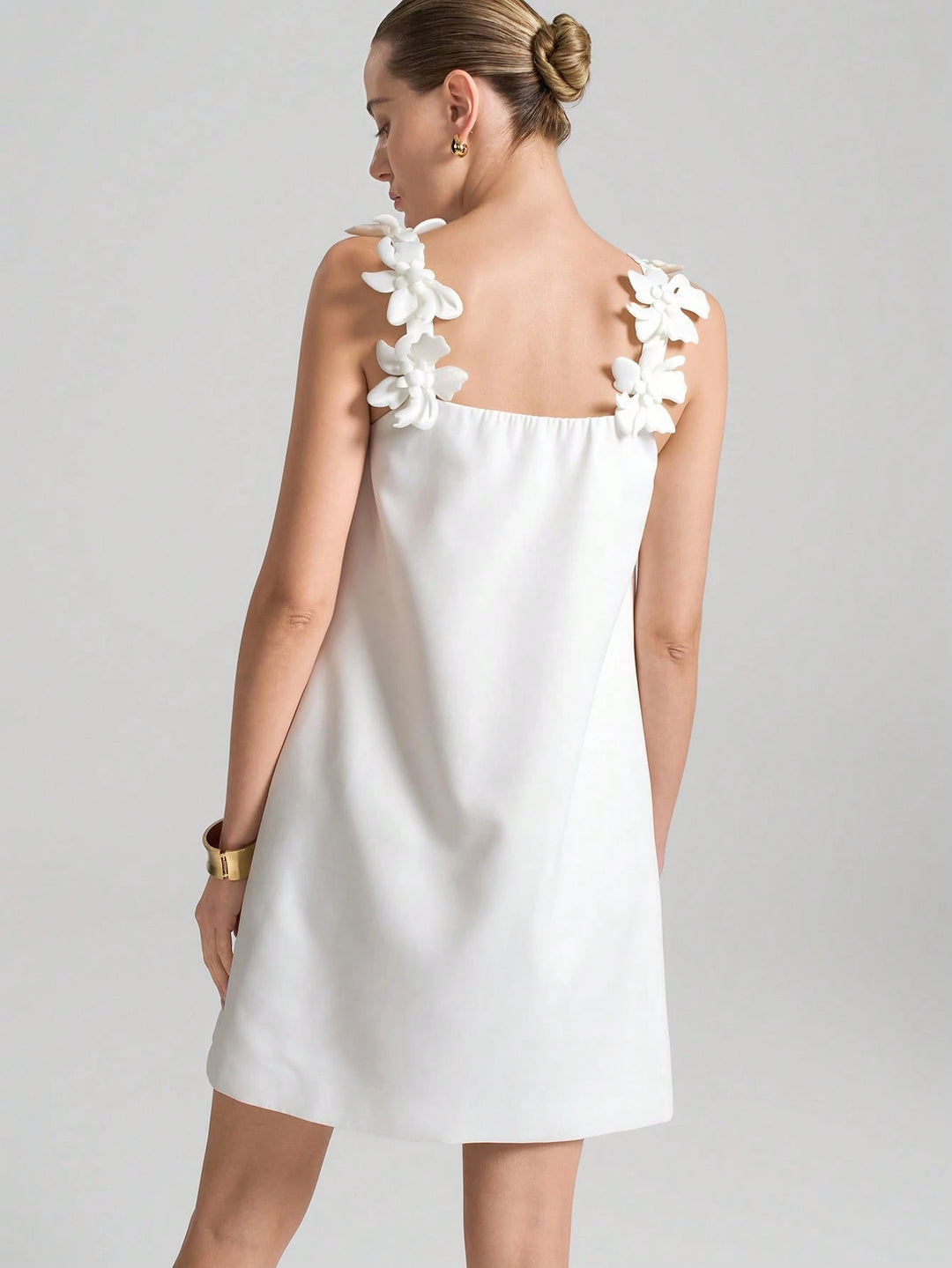 Shein mini ruha, fehér