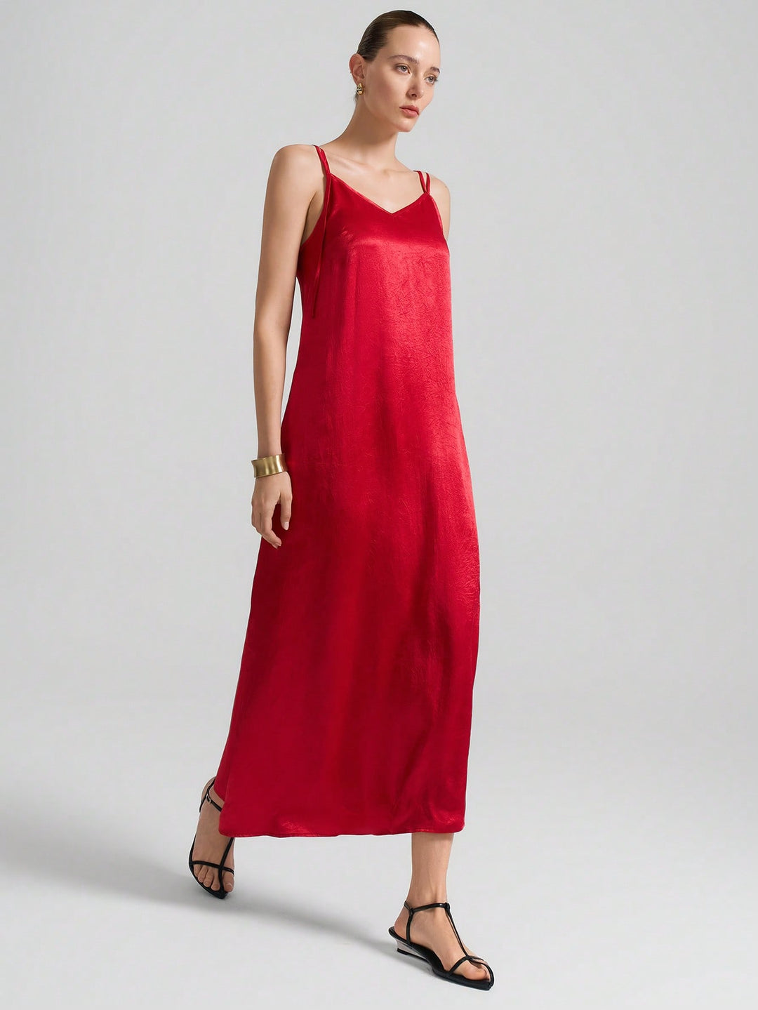 Rochie maxi SHEIN, roșu