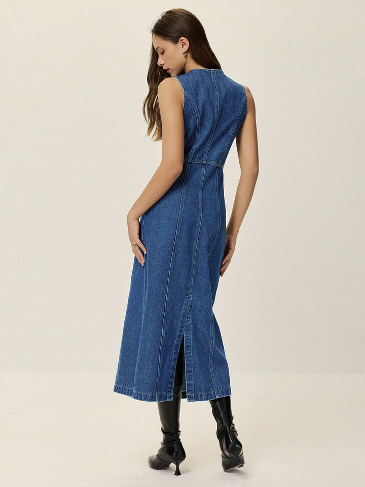 Rochie de blugi SHEIN, albastru