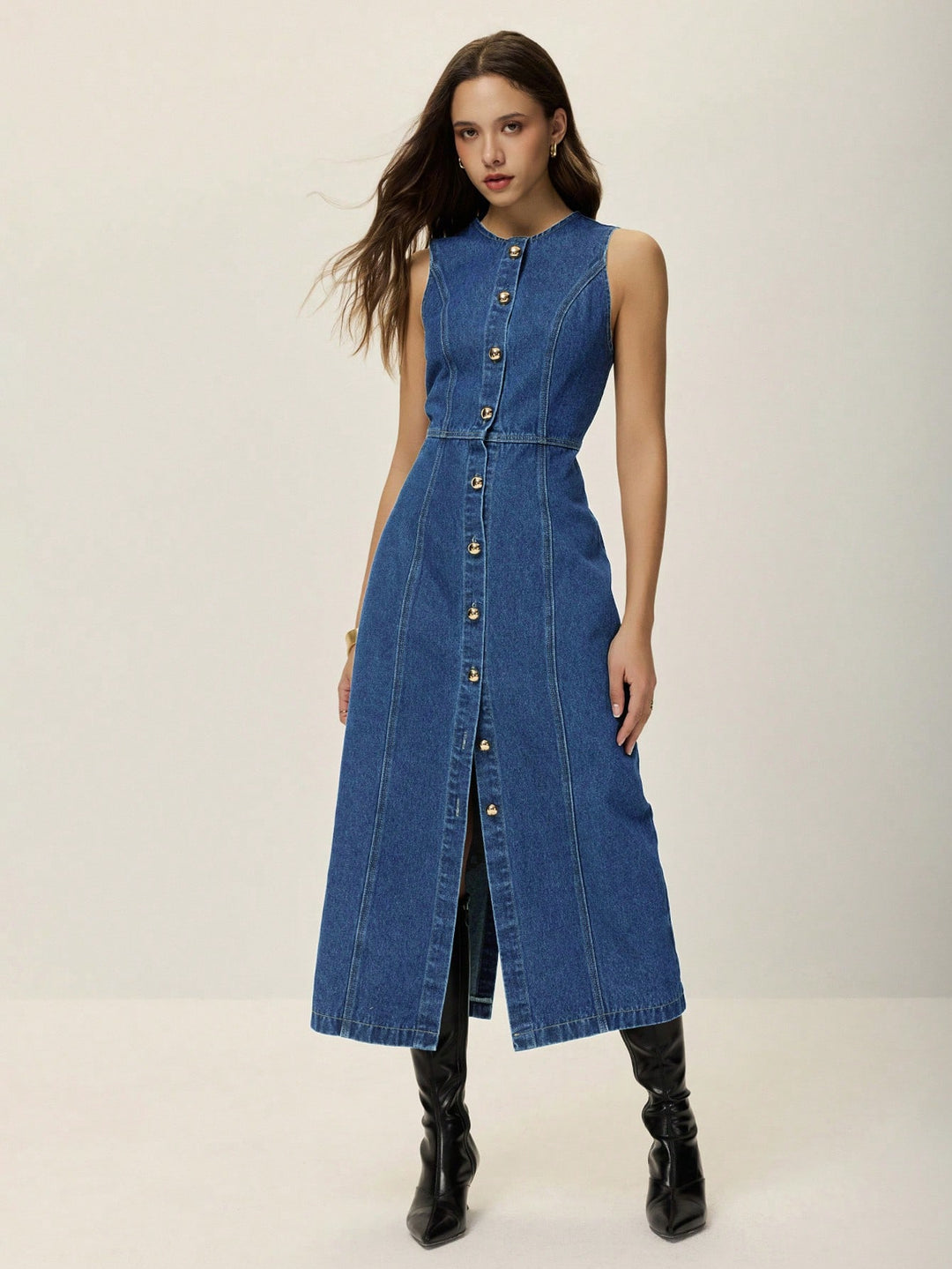 Rochie de blugi SHEIN, albastru