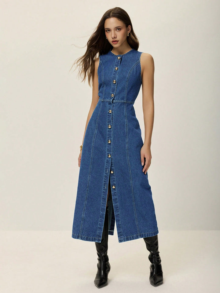 Rochie de blugi SHEIN, albastru