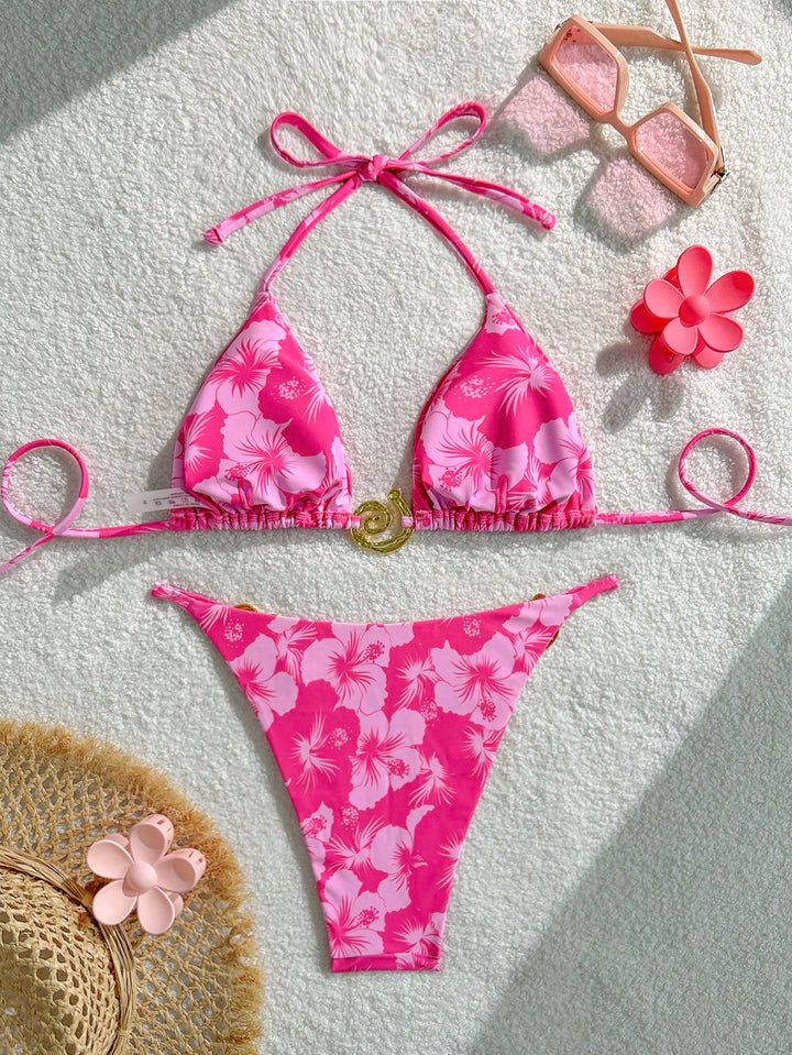Set bikini SHEIN, mix culori