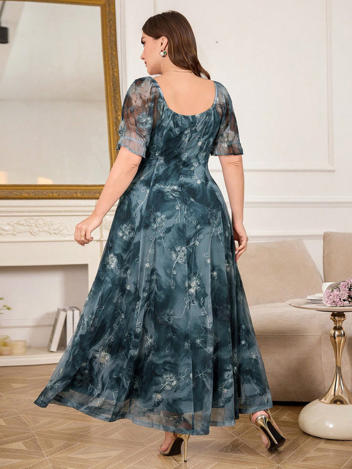 Rochie maxi SHEIN, mix culori