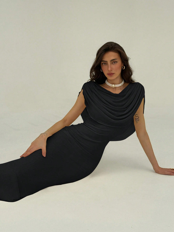 Rochie maxi SHEIN, negru