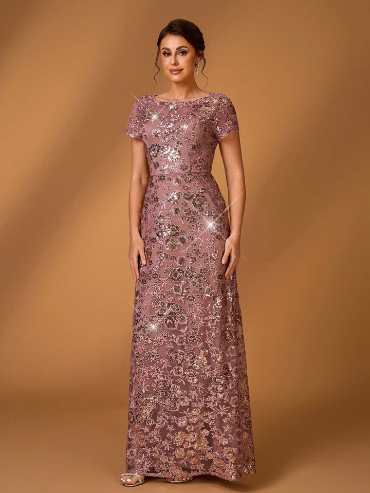 Rochie de ocazie SHEIN, roz