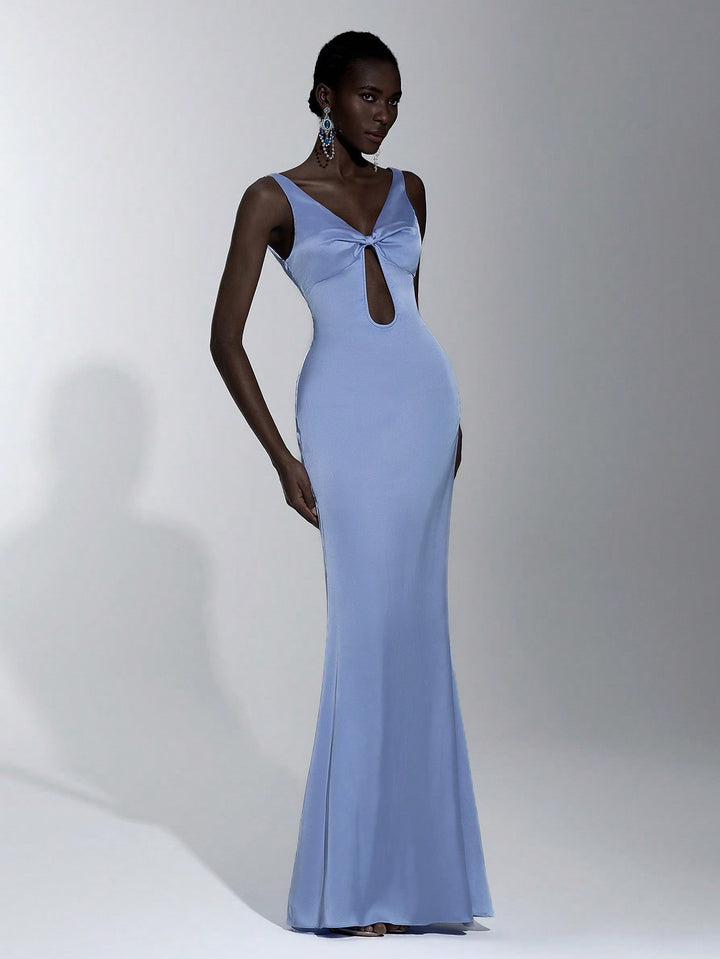 Rochie midi SHEIN, albastru