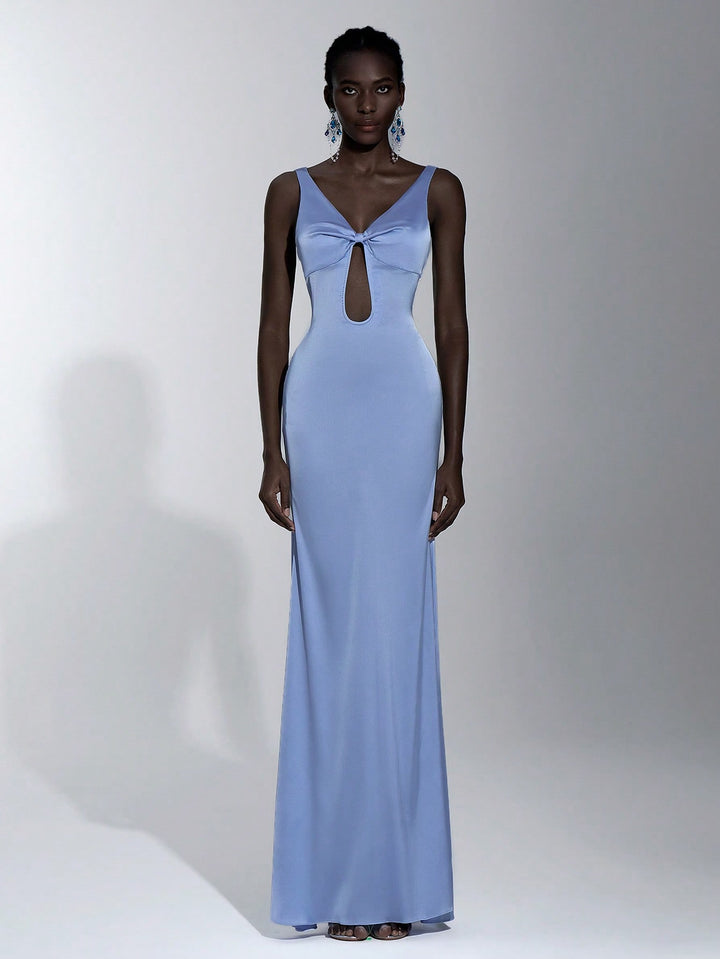 Rochie midi SHEIN, albastru