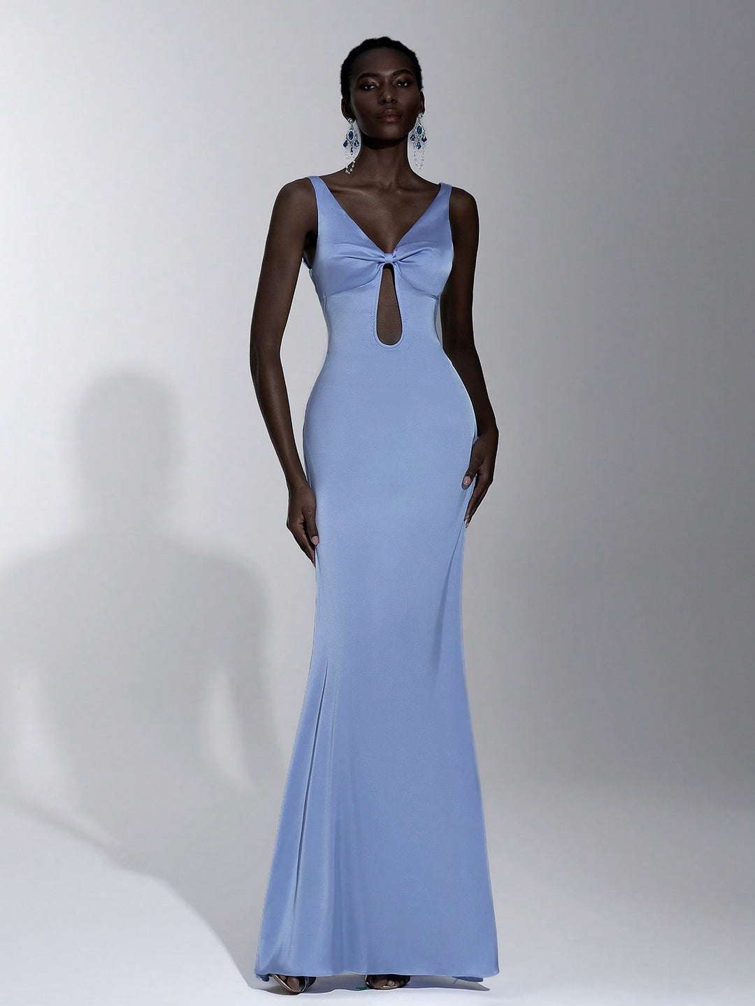 Rochie midi SHEIN, albastru