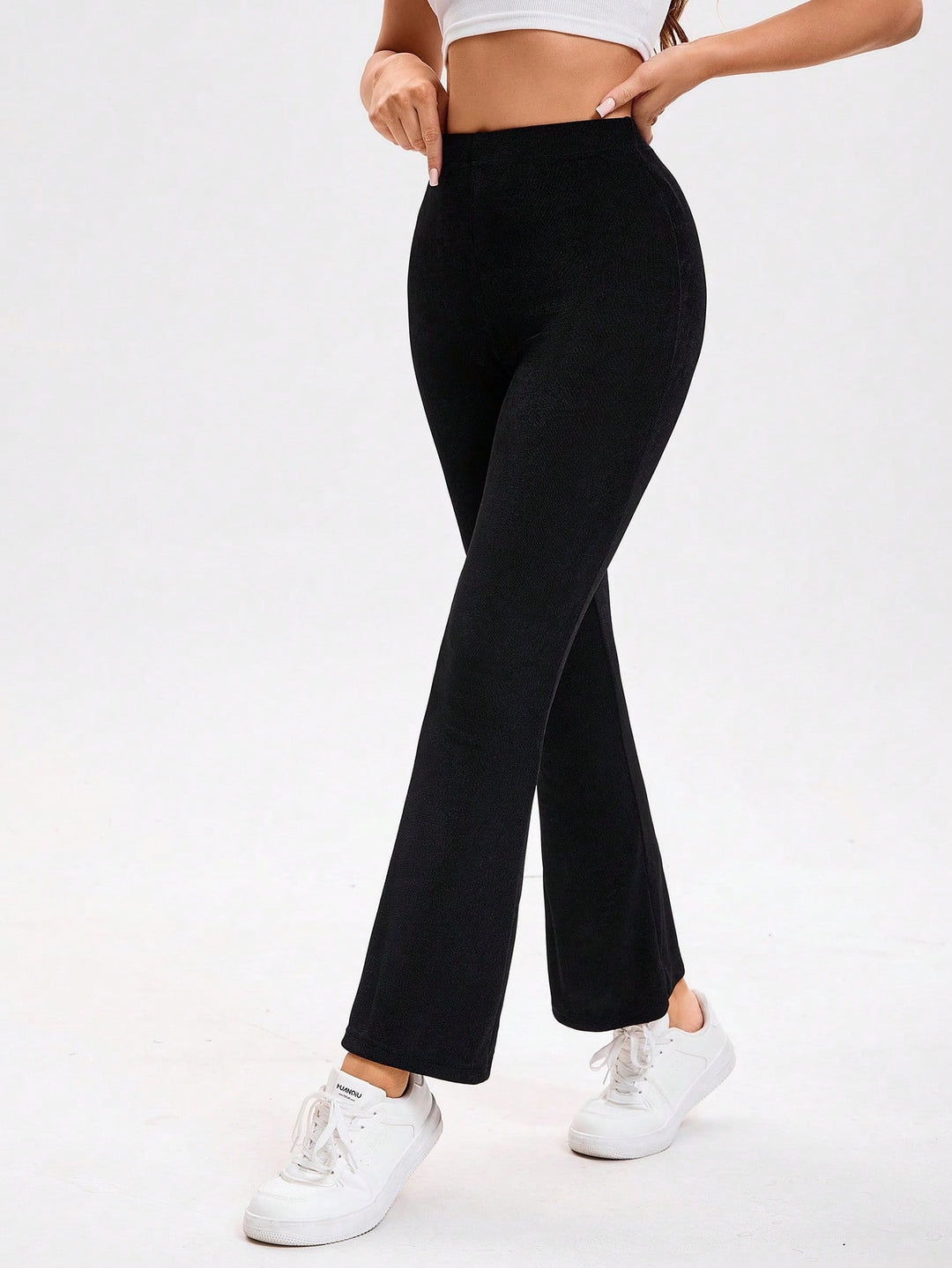 Pantaloni SHEIN, negru
