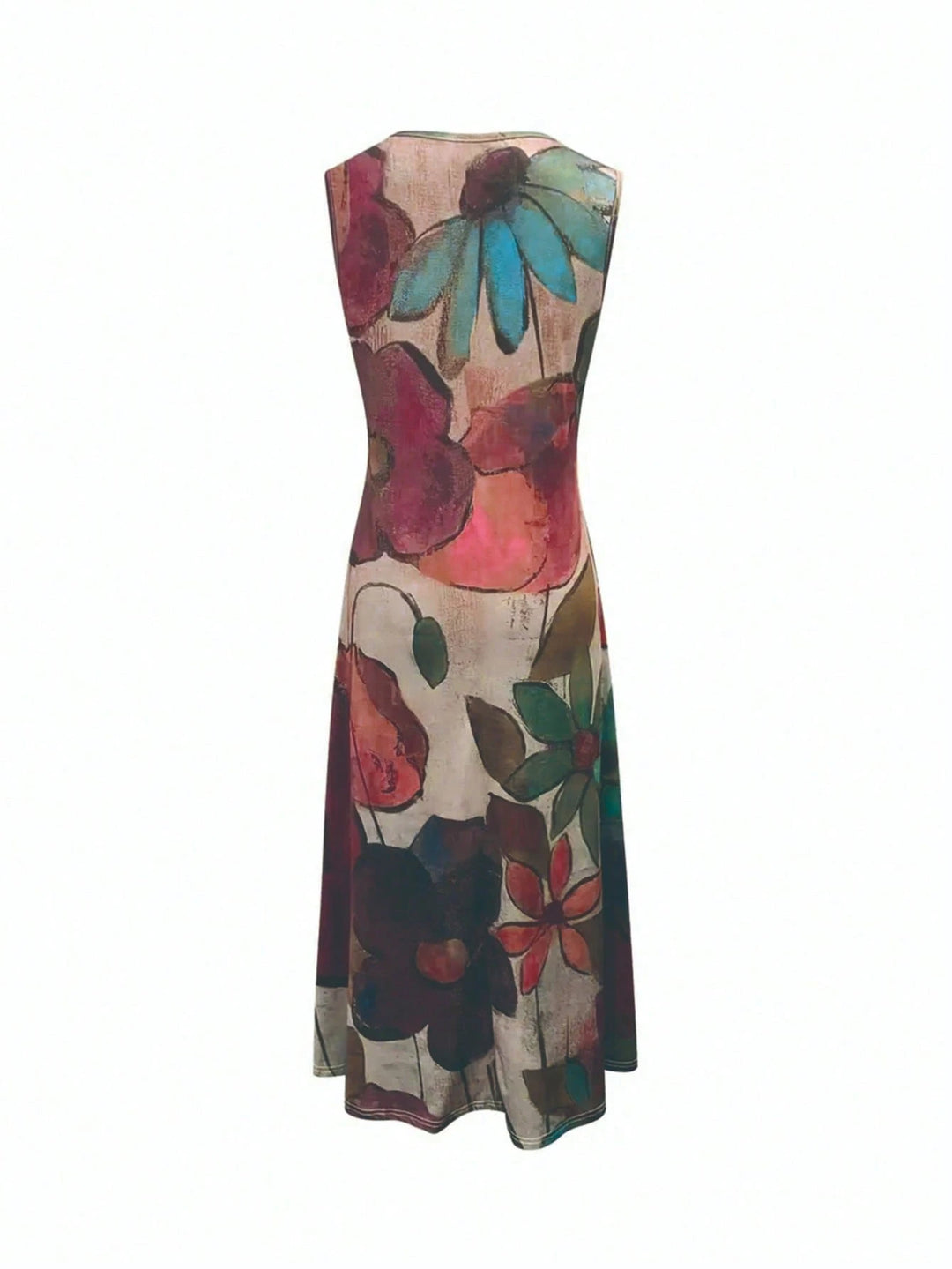 Rochie maxi SHEIN, mix culori