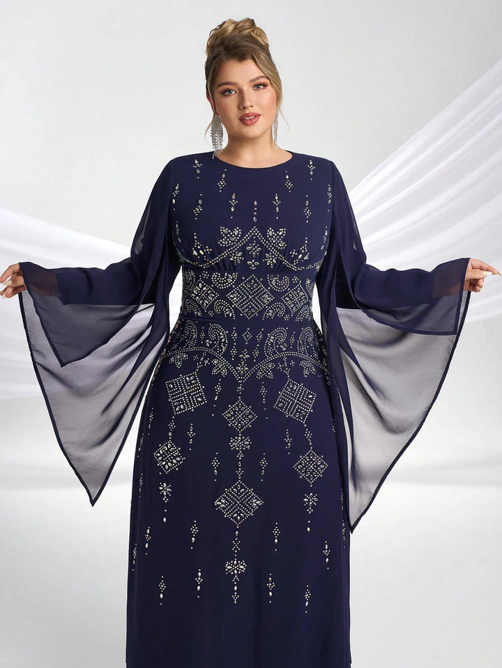Rochie maxi SHEIN, albastru