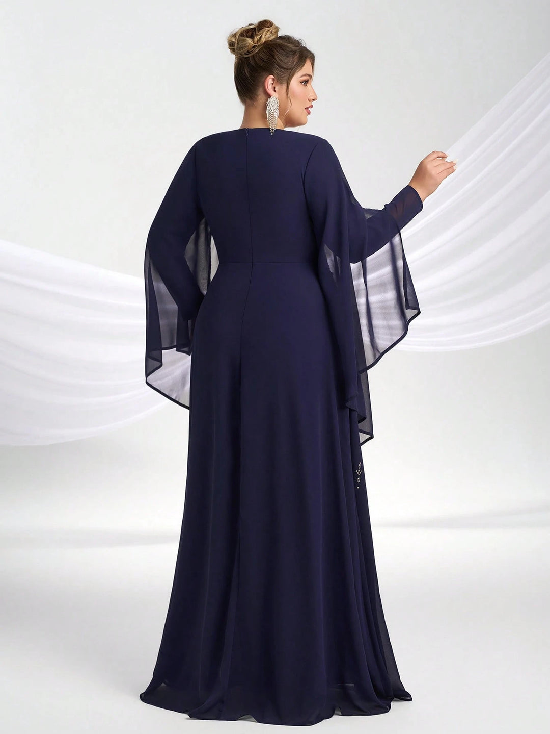 Rochie maxi SHEIN, albastru