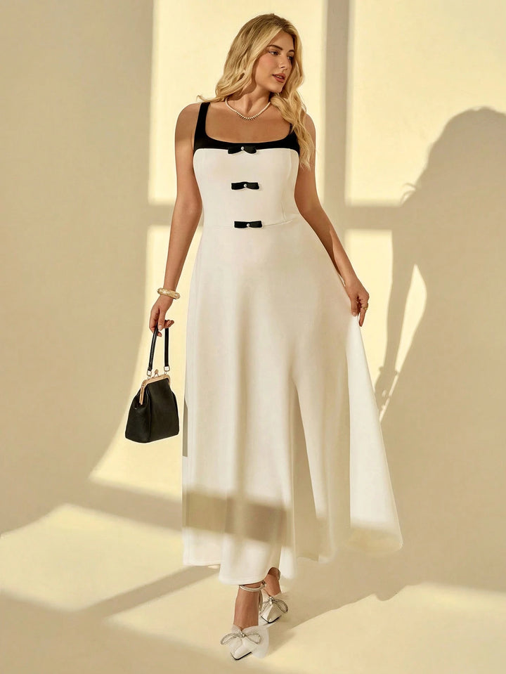 Rochie maxi SHEIN, alb