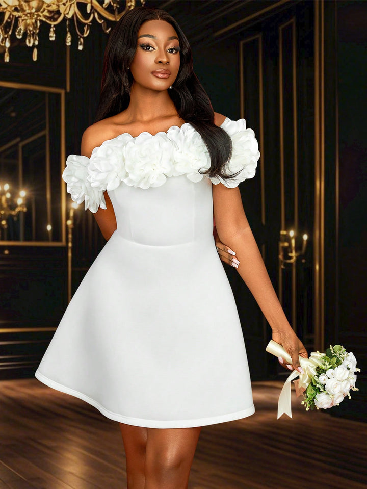 Rochie SHEIN, alb