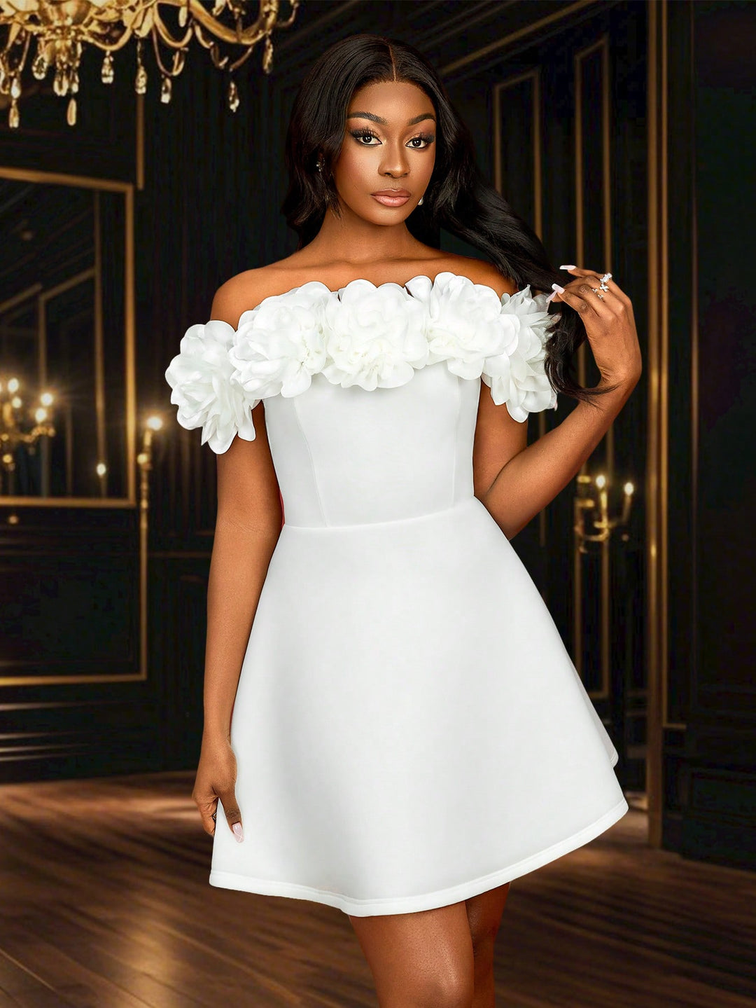 Rochie SHEIN, alb