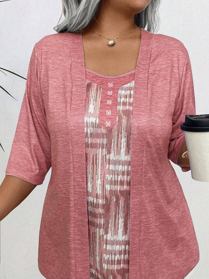 Tricou SHEIN, roz