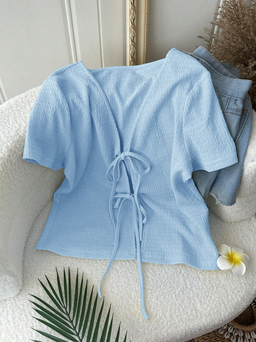 Top SHEIN, albastru