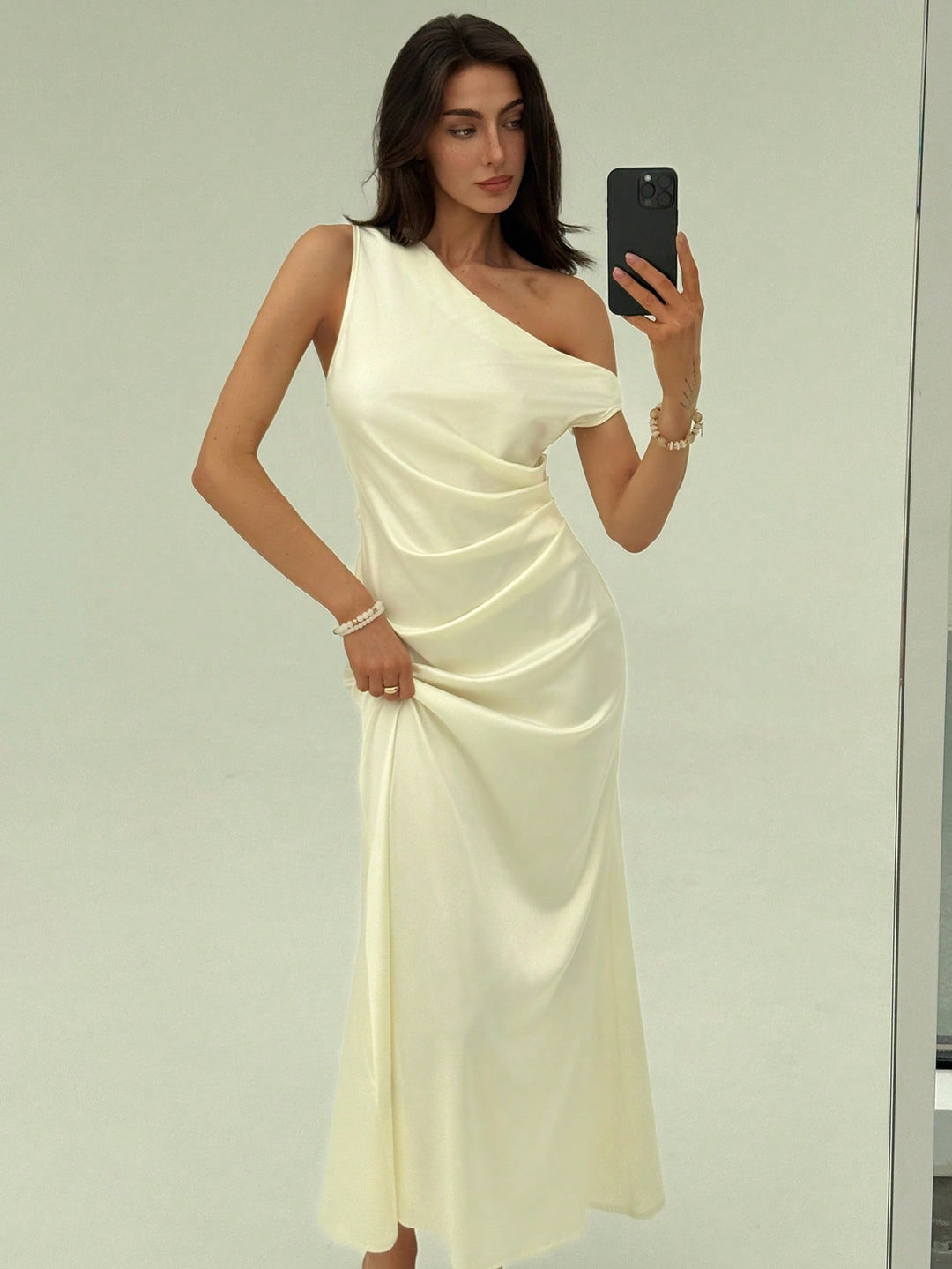 Rochie maxi SHEIN, portocaliu