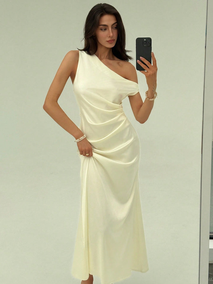 Rochie maxi SHEIN, portocaliu