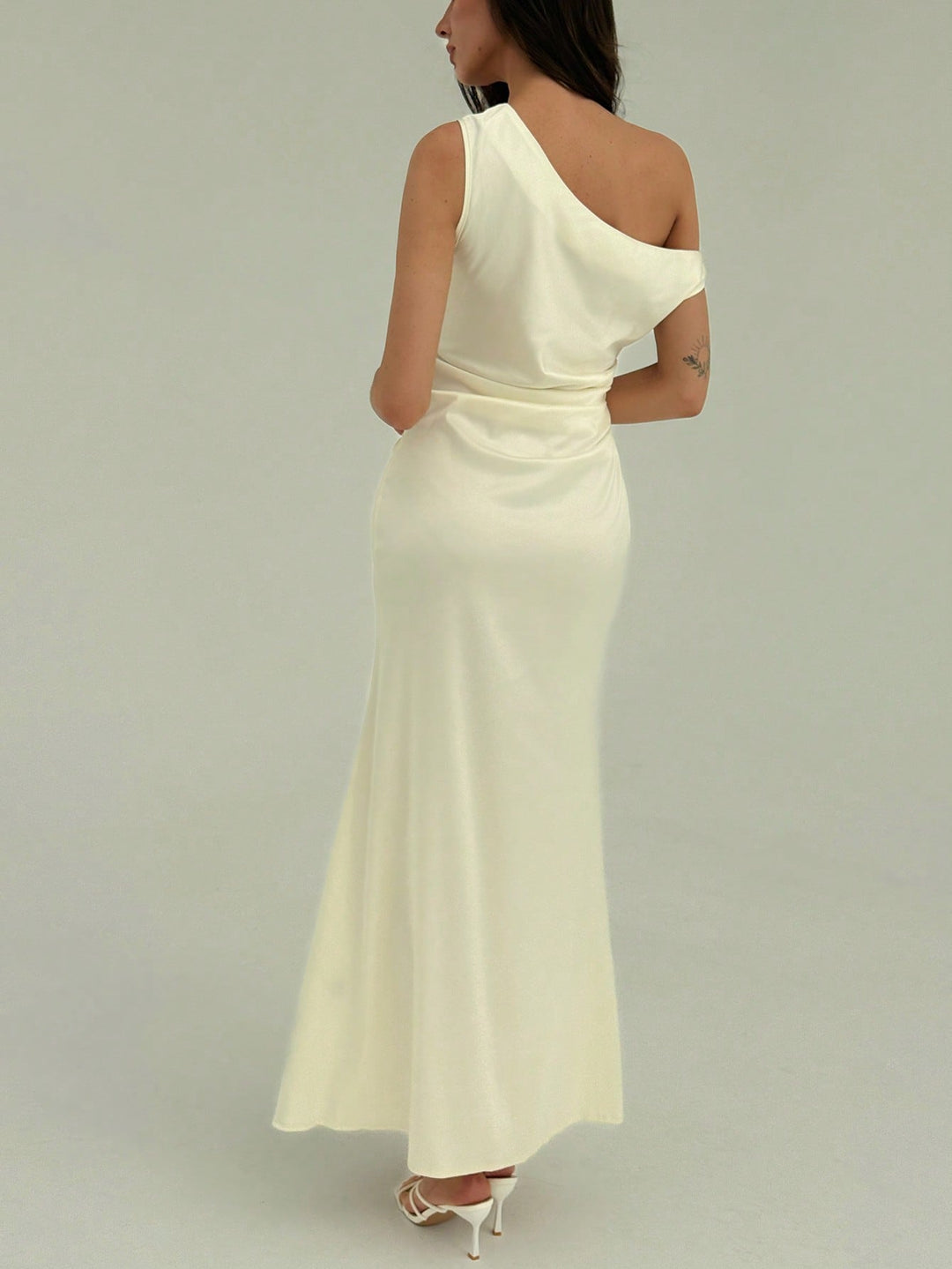 Rochie maxi SHEIN, portocaliu