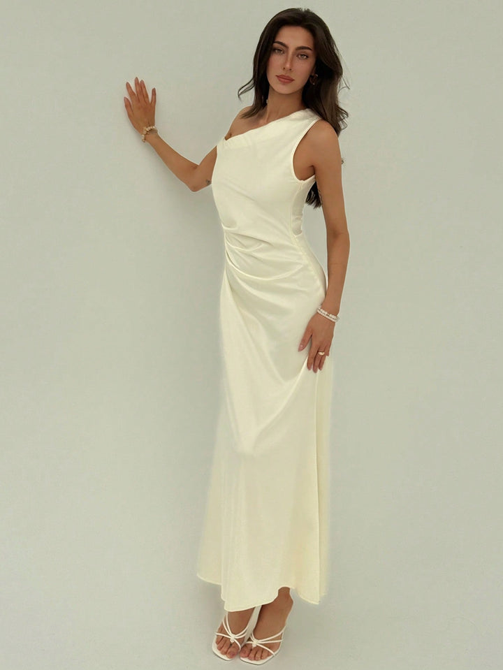 Rochie maxi SHEIN, portocaliu