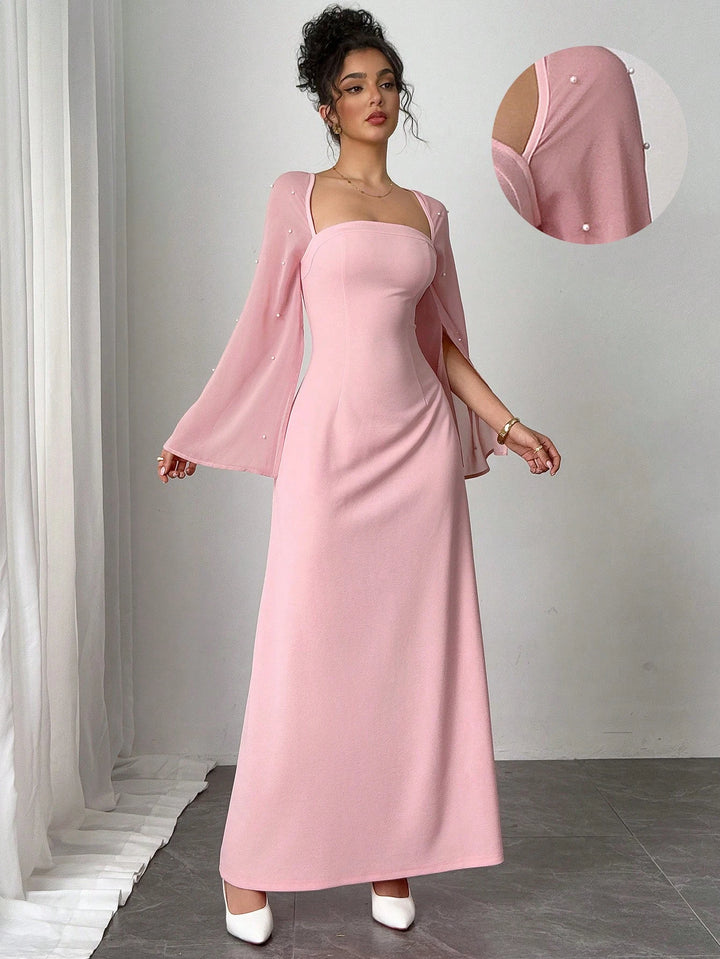 Rochie de ocazie SHEIN, roz