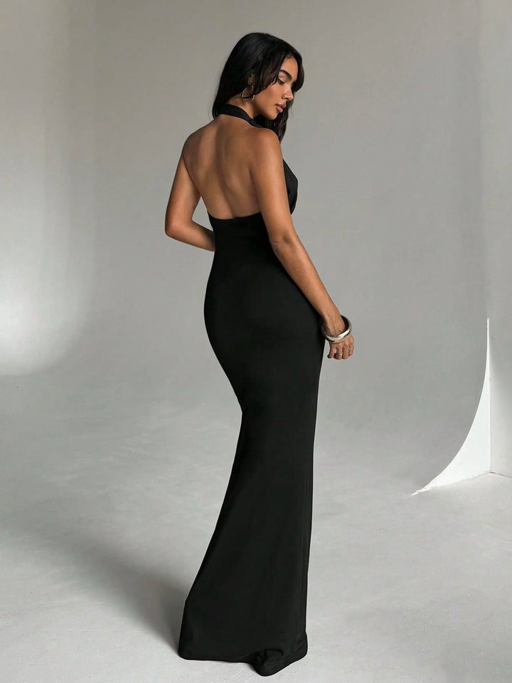Rochie maxi SHEIN, negru