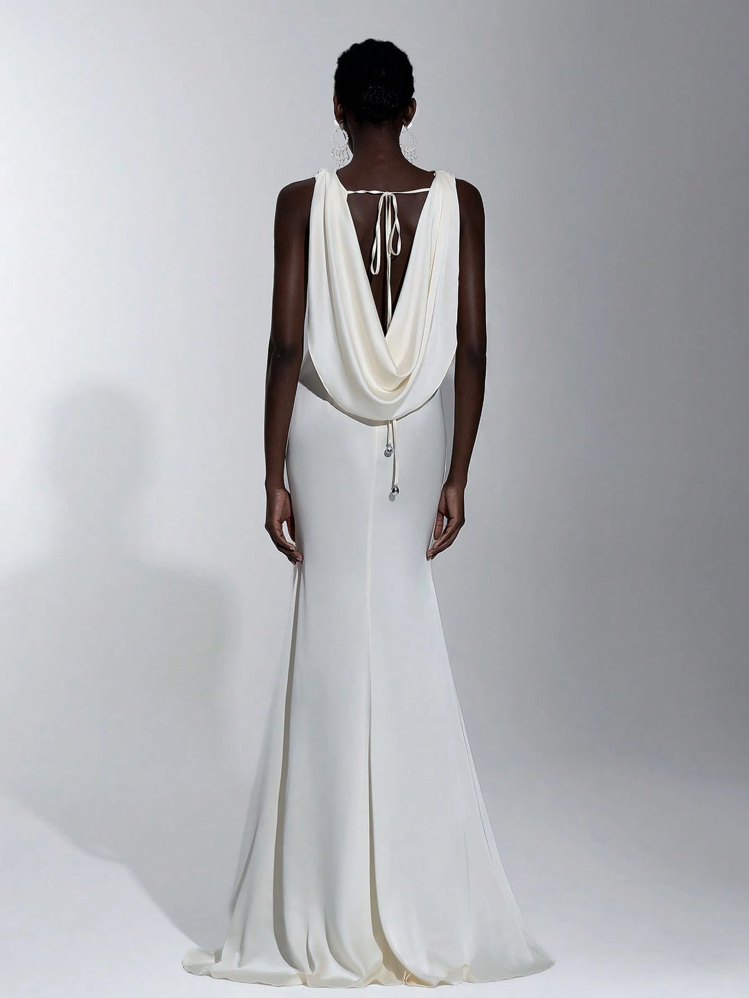 Rochie maxi SHEIN, crem