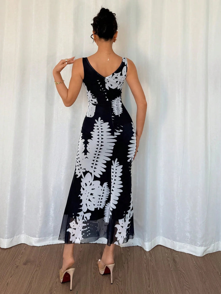 Rochie midi SHEIN, negru