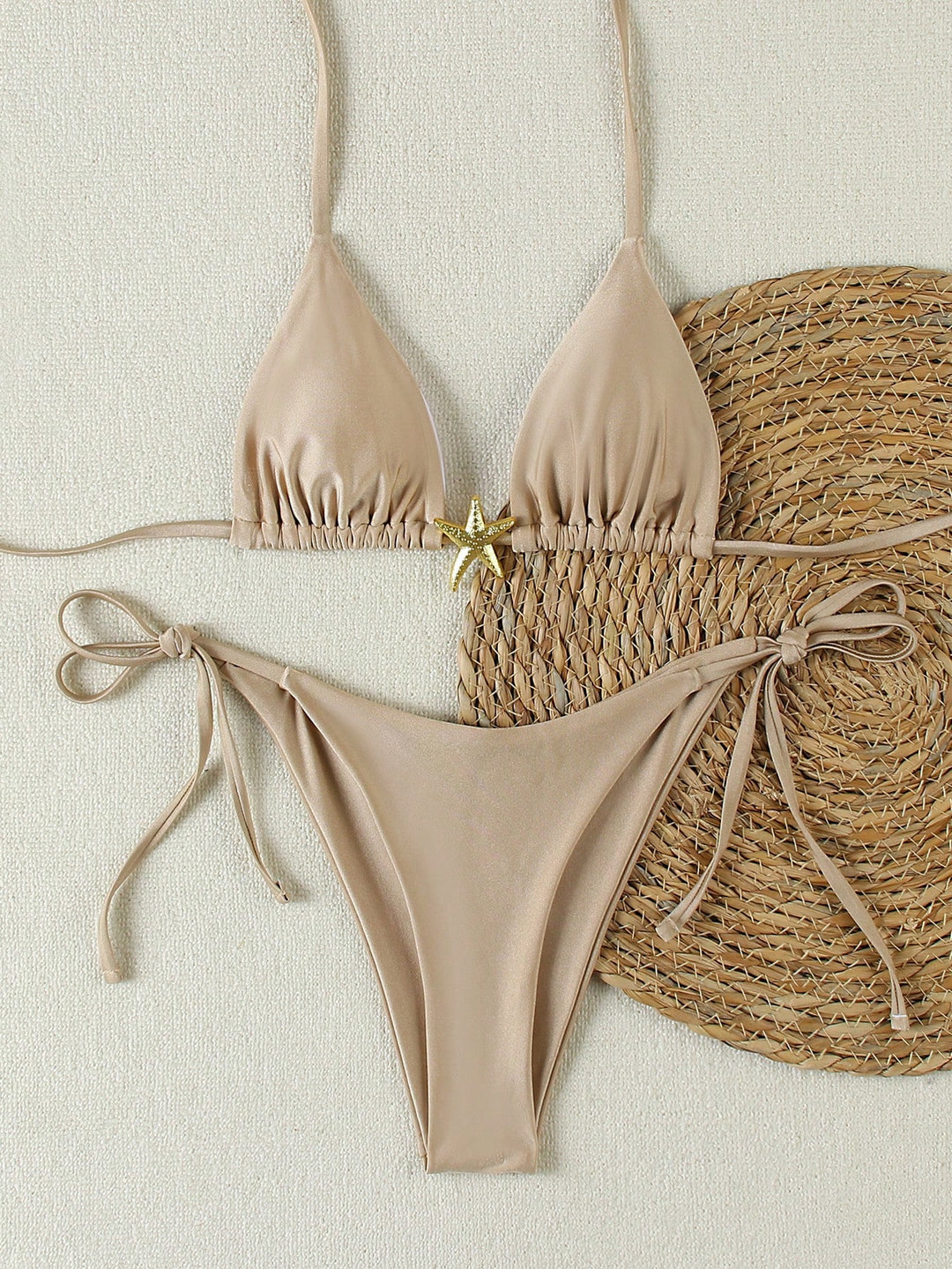 Costum de baie SHEIN, bej