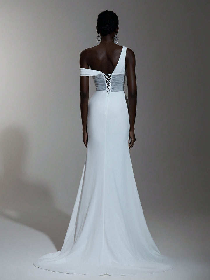 Rochie de mireasă SHEIN, alb