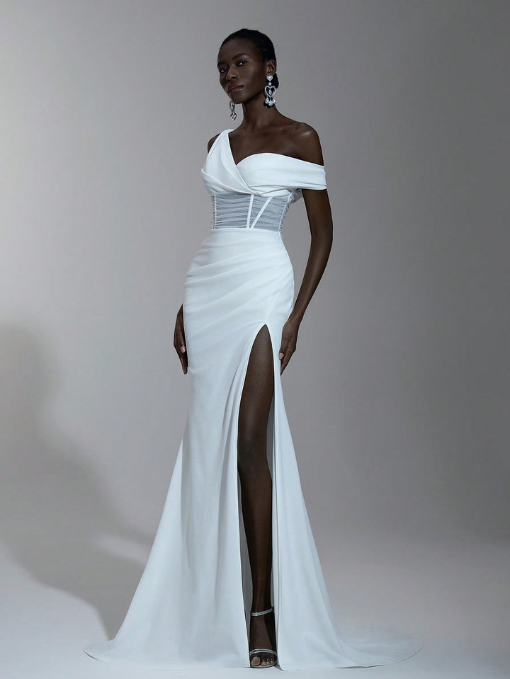 Rochie de mireasă SHEIN, alb