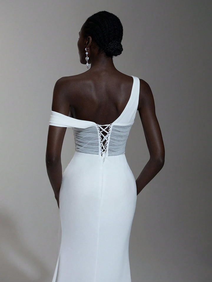 Rochie de mireasă SHEIN, alb