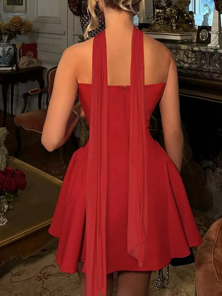 Rochie mini SHEIN, roșu