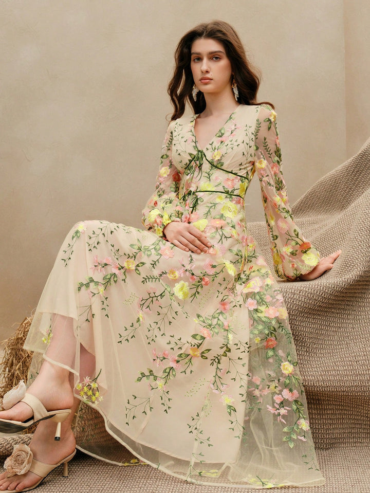 Rochie maxi SHEIN, galben