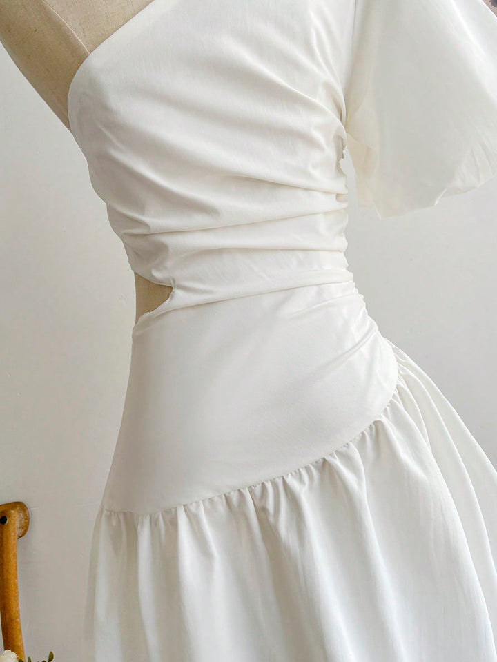 Rochie scurtă SHEIN, alb
