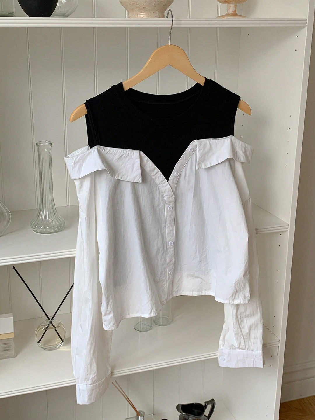 Bluza SHEIN, alb