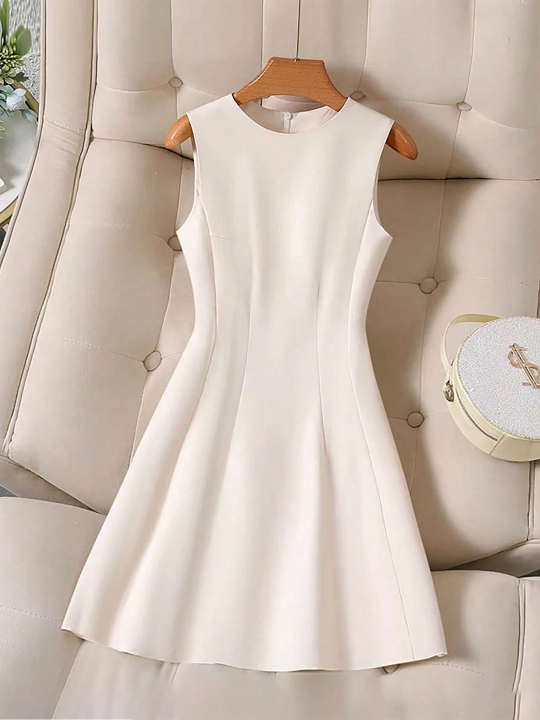 SHEIN mini ruha, fehér